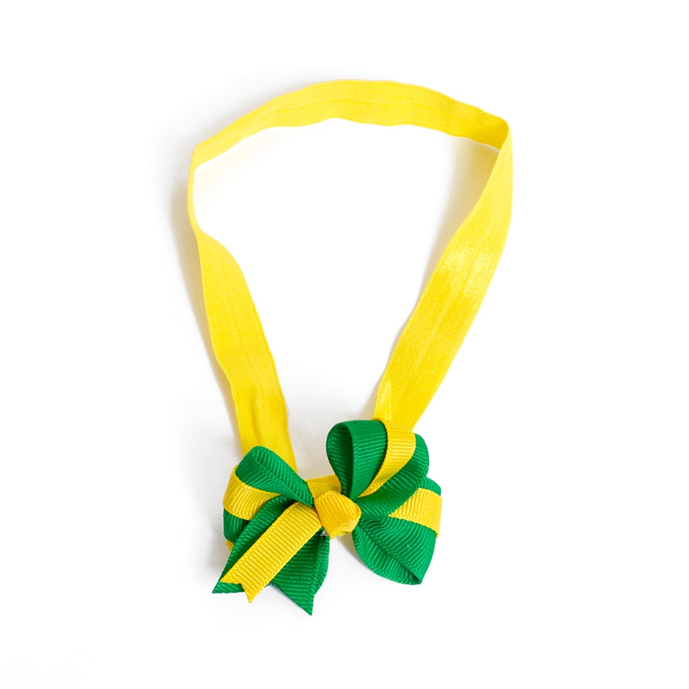 Ducks Spirit, Green, Bow, Accessories, Infant, Miss Ashley, Bow with Elastic Band, 754929